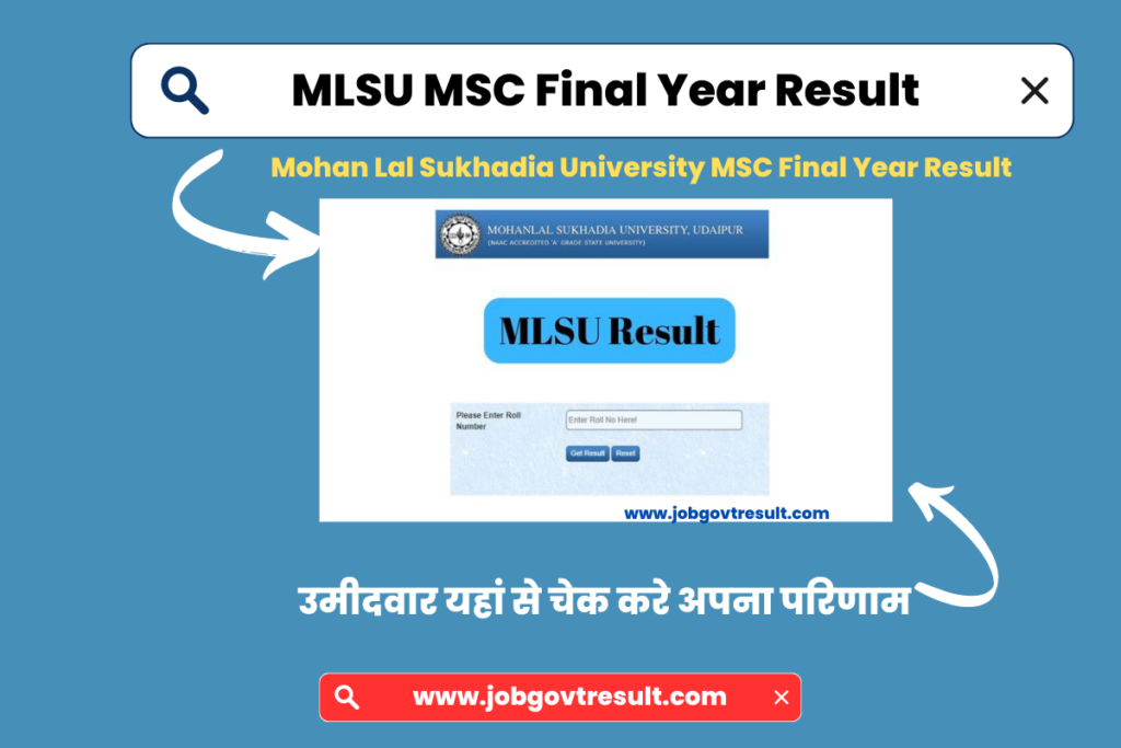 MLSU MSC Final Year Result