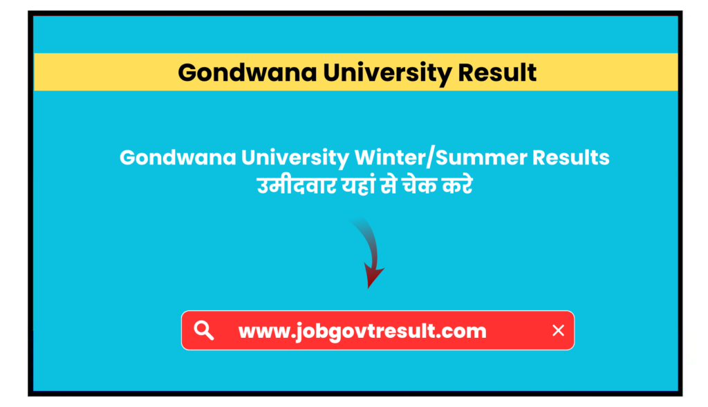 Gondwana University Result