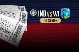 India Vs West Indies 1st odi Match Tickets Price & Booking