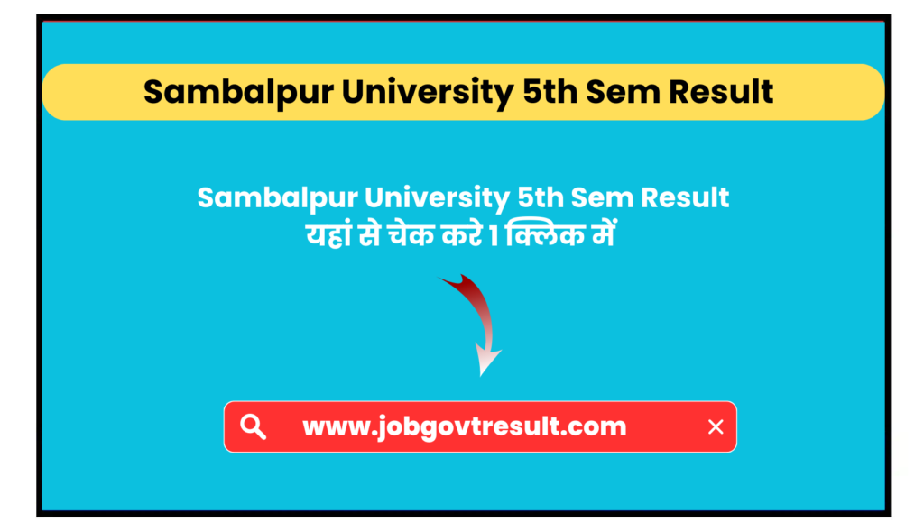 Sambalpur University 5th Sem Result