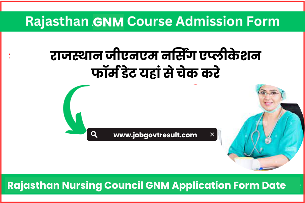 Rajasthan Nursing Council Application Form Date