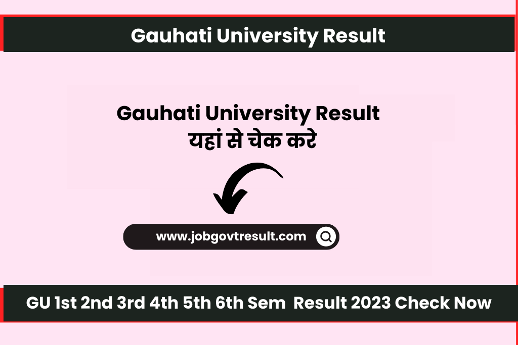 Gauhati University Result 2023