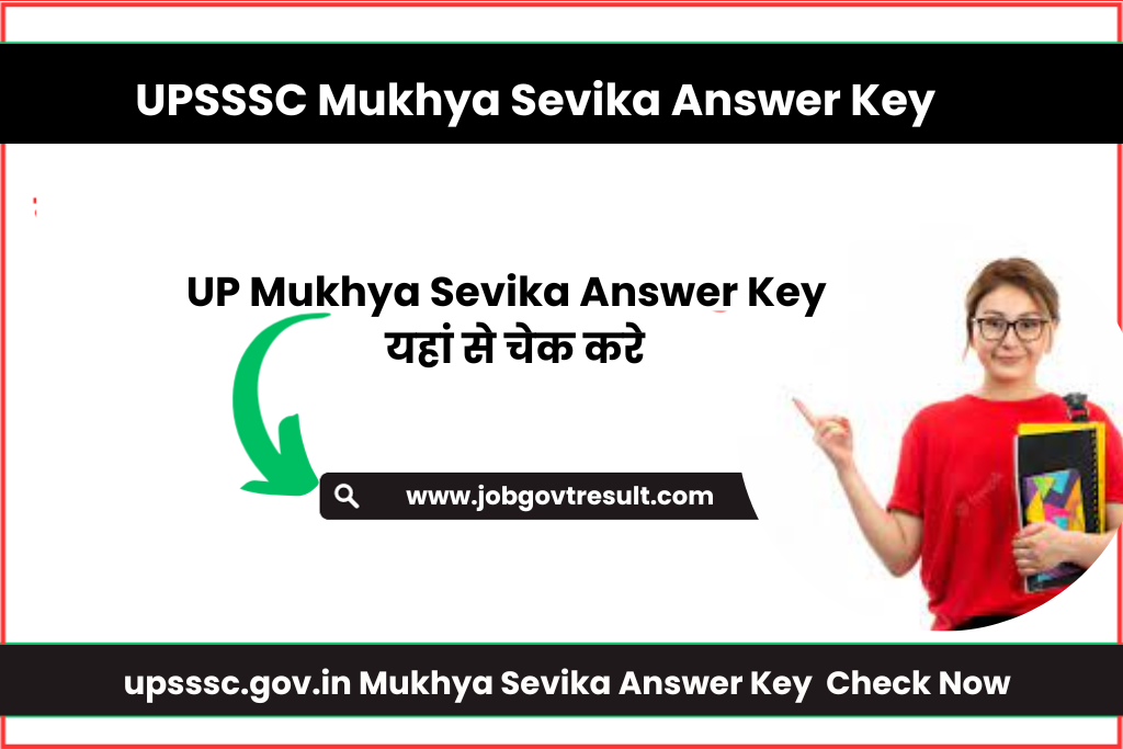 upsssc.gov.in Mukhya Sevika Answer Key 