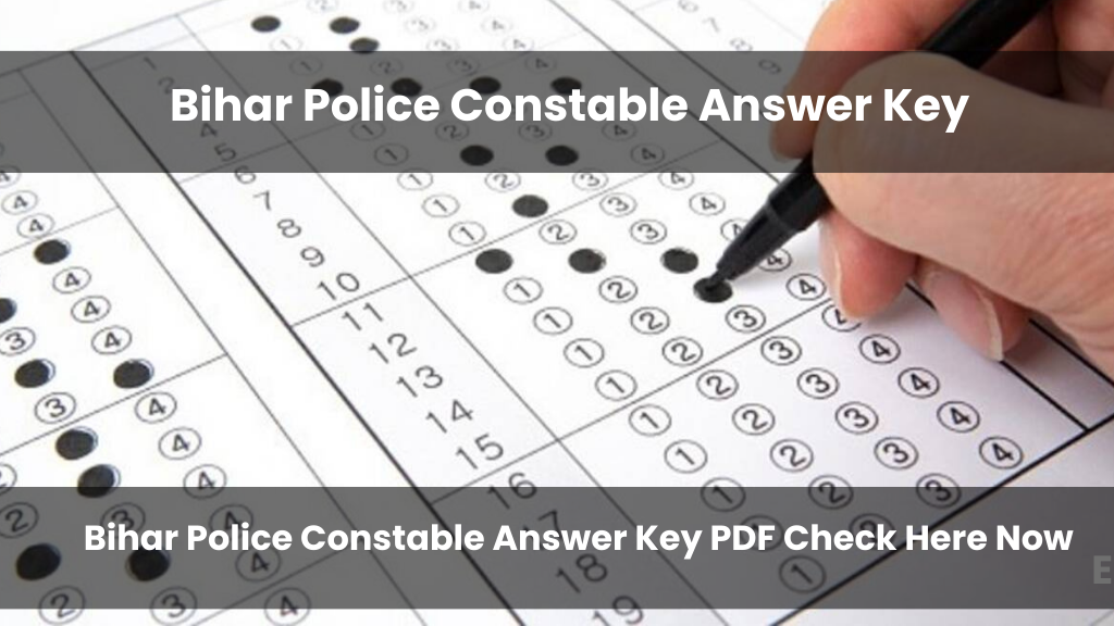 Bihar Police Constable Answer Key