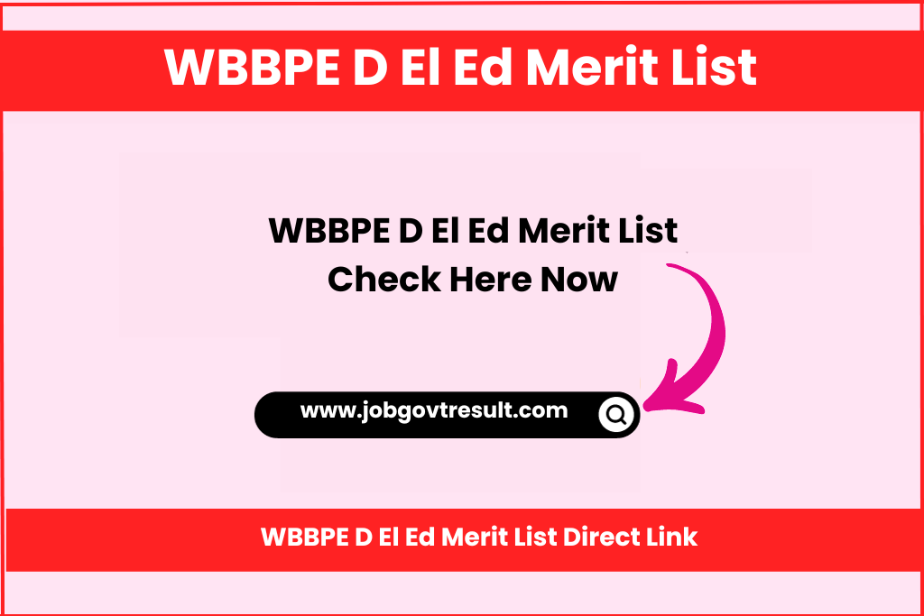 WBBPE D El Ed Merit List