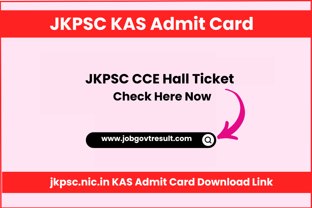 jkpsc.nic.in KAS Admit Card